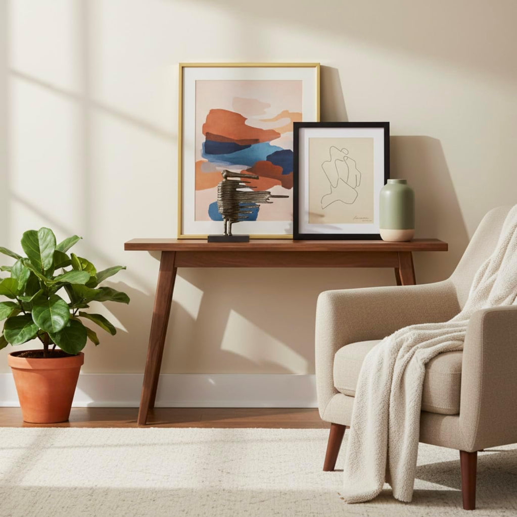 3717 Brisa Blown Away Sculpture, Abstract Modern Sculpture Decor , and Shelf, Bronze-Finished Statue, 11.5" H