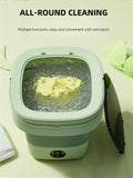 Portable Washing Machine, Mini Washer,20L Upgraded Large Capacity Foldable Washer.Deep Cleaning of Underwear, Baby