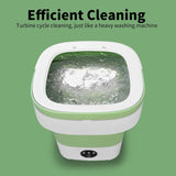 Portable Washing Machine, 16L Upgraded Mini Washer with Spin Basket Laundry Machine, 3 Cleaning Modes Suitable for