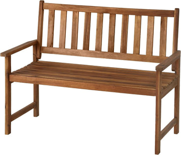 Furniture Outdoor Patio Bench Wood Garden Bench Park Bench Acacia Wood for Pool Beach Backyard Balcony Porch Deck