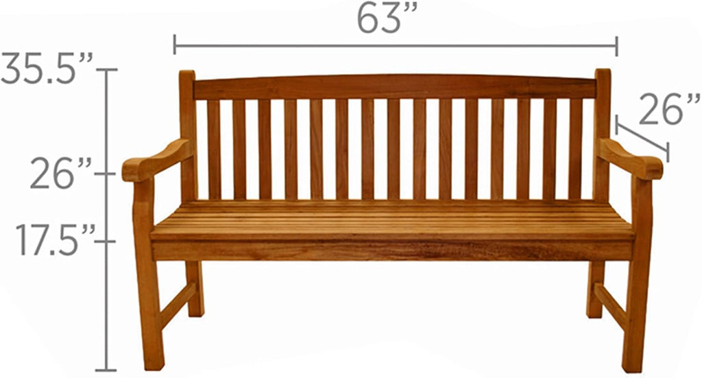 Classic Three-Seater Bench