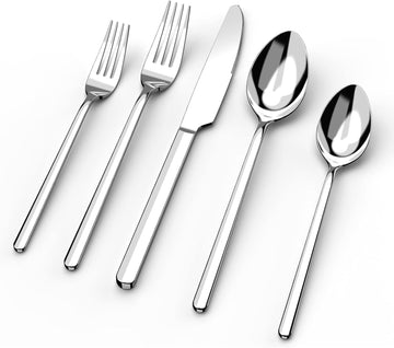 40-Piece Silverware Set, Flatware Set for 8