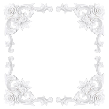 Decorative Corner Molding, Ceiling Corner Molding, Corner Wall Molding, 4Pc