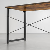 Computer Desk, 32 inch Small Home Office Desk for Small Spaces, Modern Simple Style, Study, Writing, Deep Brown