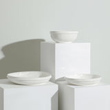 Verso 12-Piece Dinnerware Set Porcelain, White