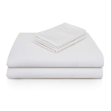 100% Rayon from Bamboo Sheet Set, Split Head King, White