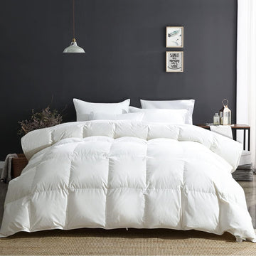 Heavy Weight Duvet Insert King,Winter Down Feather Fibers Comforter