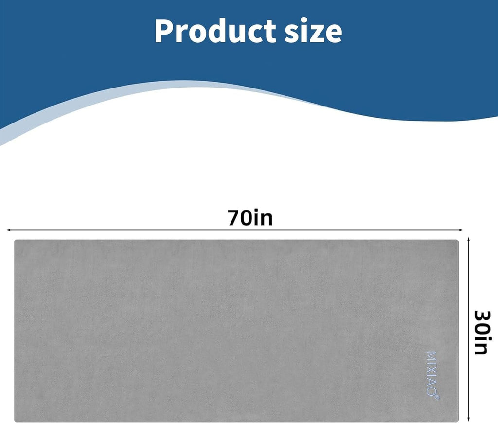 Infrared Sauna Blanket Towel Inserted 30" x 70" Reusable Machine Washable Insert Towel Easy Detoxification