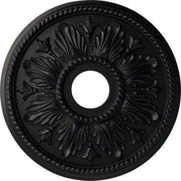 Edinburgh Ceiling Medallion, Steel Gray