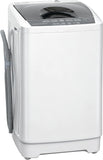Portable Washing Machine, 1.3 Cu. Ft. Compact Washer with 8 Programs, 6 Water Levels, LED Display, Child Lock, Drain