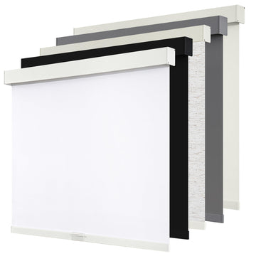 Cordless Blackout Roller Shades Blinds for Windows, White