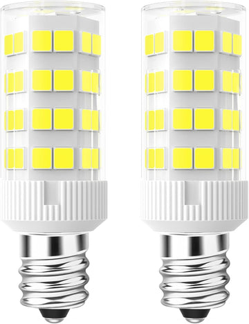 E12 LED Bulb 5W Equivalent to 40W C7 Replacement Bulbs Clear Type B Candelabra Base Daylight White 6000K Non-Dimmable