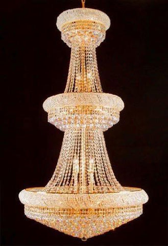 French Empire Crystal Chandelier H66" X W36" - Perfect For An Entryway Or Foyer - A500-541/32