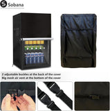 Beverage Refrigerator and Cooler Cover for most 3.2 Cu.ft Beer or Wine Mini Fridge,Waterproof Dust Proof Anti-UV Sides