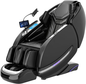 Massage Chair Full Body, 2026 Zero Gravity SL-Track Shiatsu Massage Chair Recliner with 12 Auto Modes, Thai Yoga