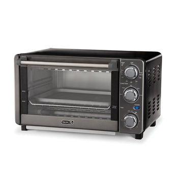 Express Toaster Oven - Space-Saving Countertop Design - Versatile Use with adjustable temperature dial & Quick