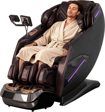 4D Massage Chairs Full Body,Zero Gravity SL-Track Shiatsu Massage Chair Recliner,Core Heating,20 Massage