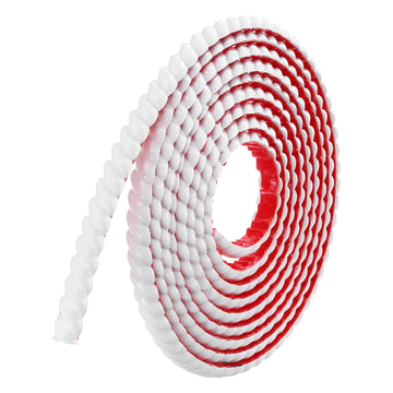 Peel and Stick Molding Trim for Walls 0.8" x 16 ft White