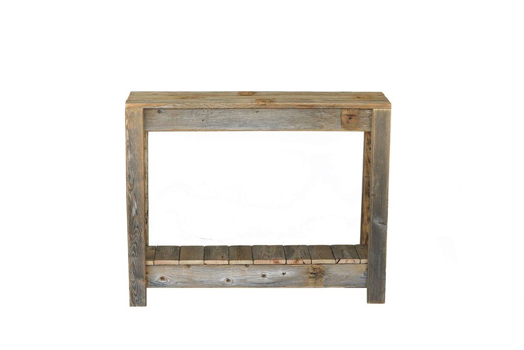 36 Inch Natural Reclaimed Entry Console