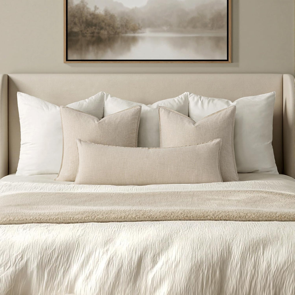 Decorative Long Lumbar Throw Pillow Cover