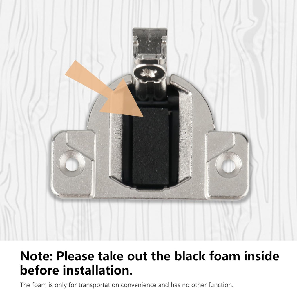 Replacement for 110 Degree Screw-in Compact 33 Hinge, 8-Pack, Cabinet Door Hinges to Replace Original Cabinet