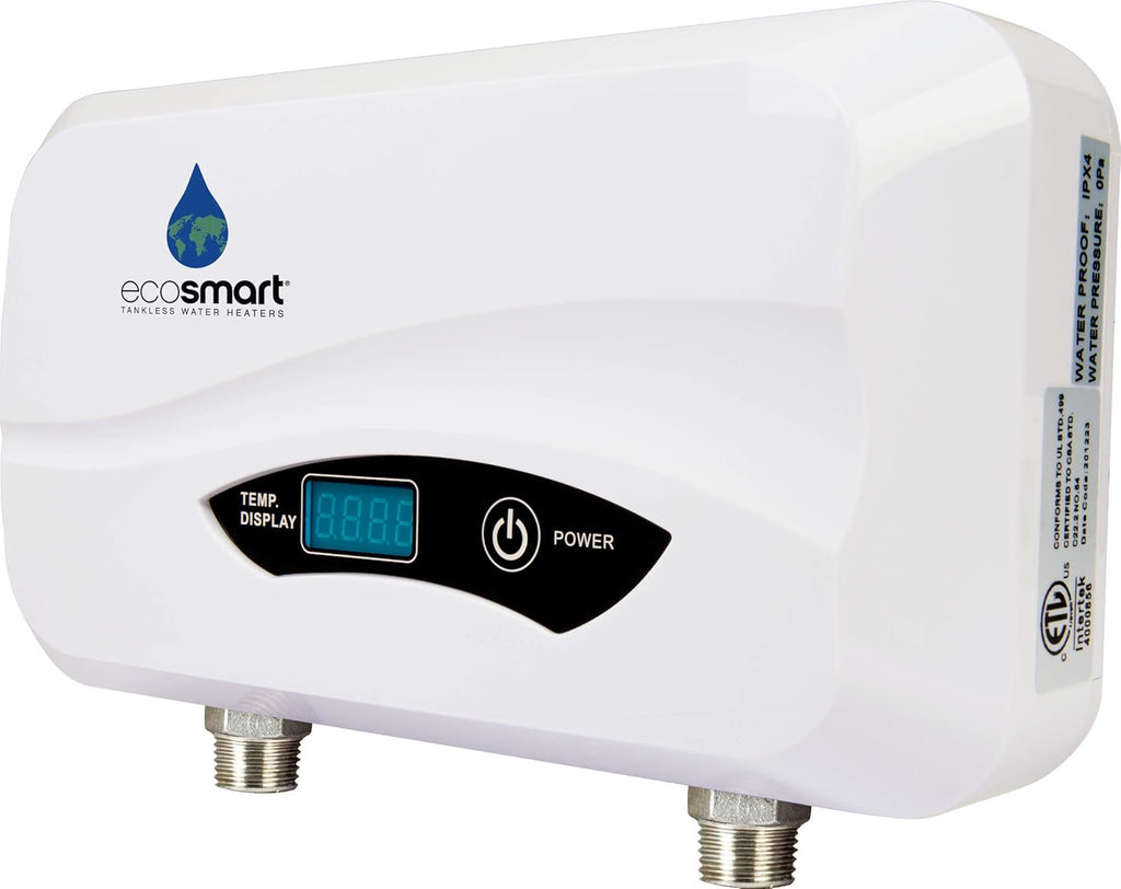 POU 3.5 Point of Use Electric Tankless Water Heater, 3.5KW@120-Volt, 6 x 11 x 3 Inch