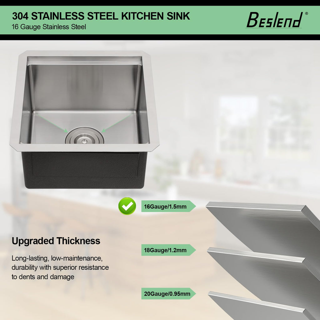 15 Undermount Bar Sink
