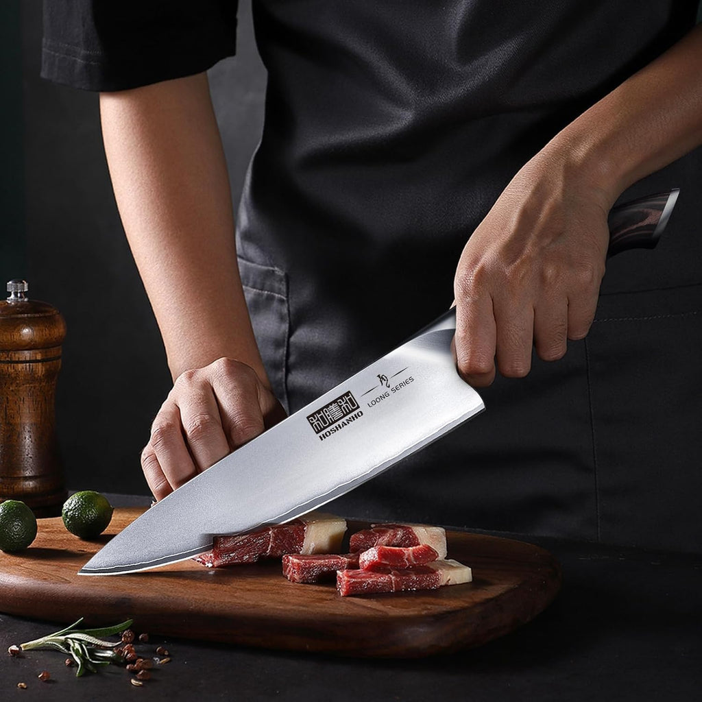 Knife Set with Magnetic Knife Holder, 6PCS Kitchen Knife Sets | Ultra Sharp Professional Japanese High Carbon