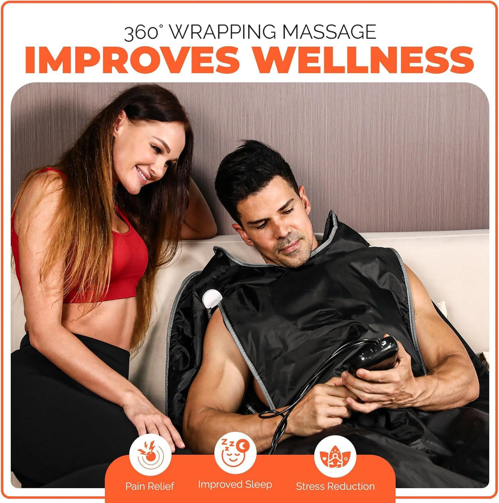 MySauna XL Infrared Sauna Blanket | Fits Him & Her | Fast Sweat