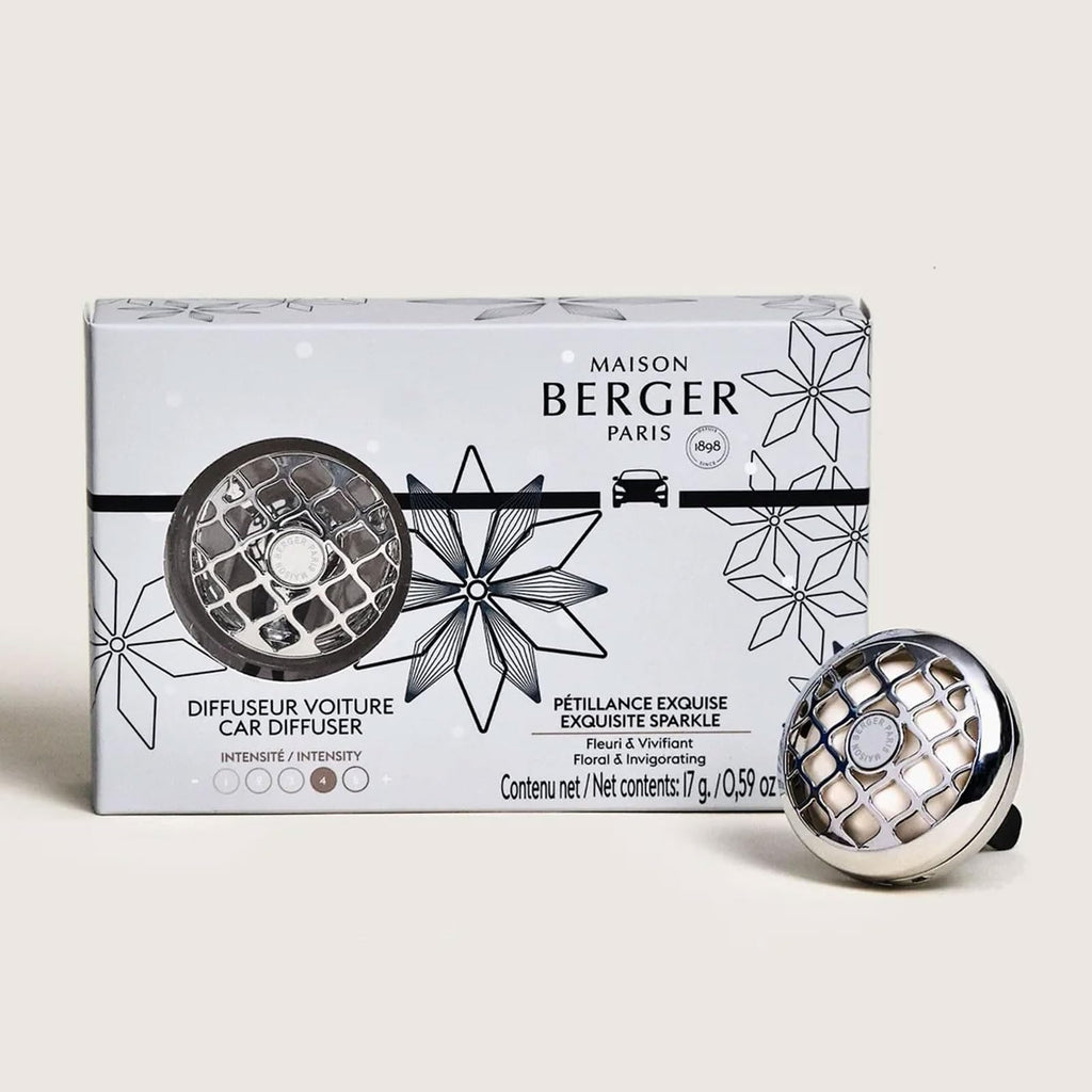 Car Diffuser Set, Rosalie Exquisite Sparkle
