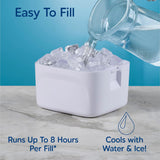 Ice Jet X3 Portable Air Cooler,Dual Mist Modes, Up to 8-Hour Cooling Time, 3