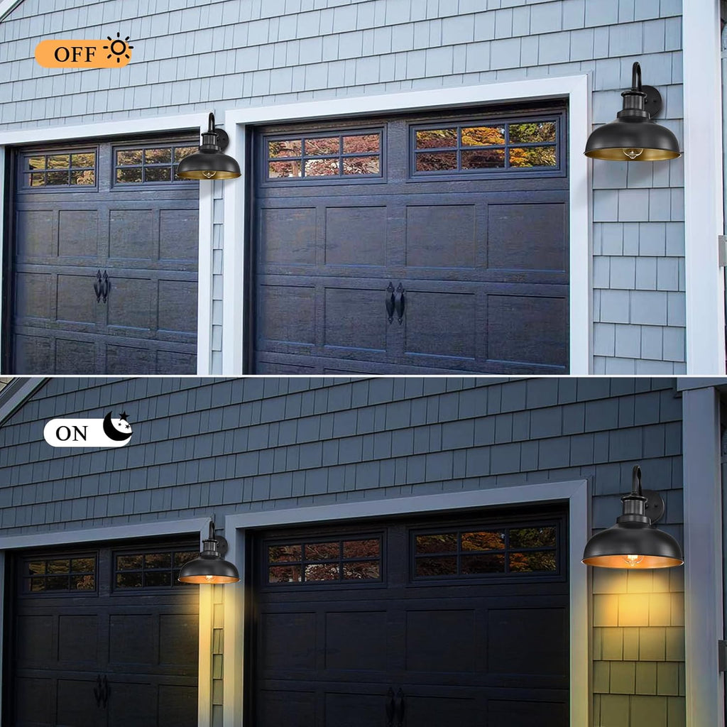 Outdoor Barn Lights, Farmhouse Outdoor Wall Sconces, Rustic Exterior Wall Mount Lights