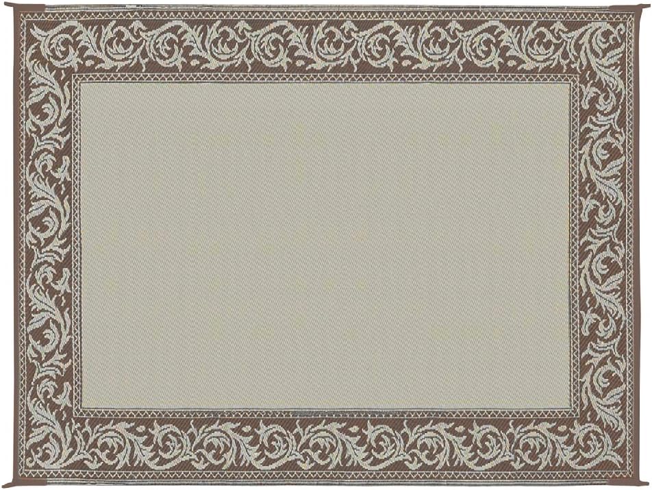 RA7 9-Feet x 12-Feet Classical Reversible RV Patio Mat