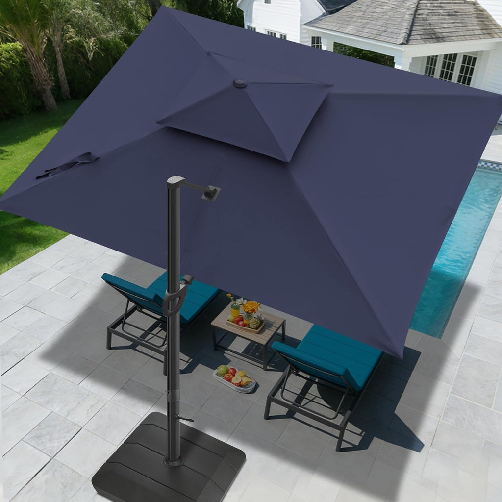 10x10 FT Square Cantilever Patio Umbrella
