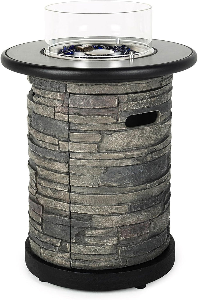 22 Inch Propane Fire Pit - Propane Table