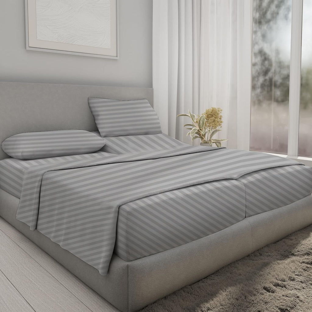 1000 Thread Count Split Sheet Set 5 Piece Split California King Sheets for Adjustable Beds 100% Egyptian Cotton 15"