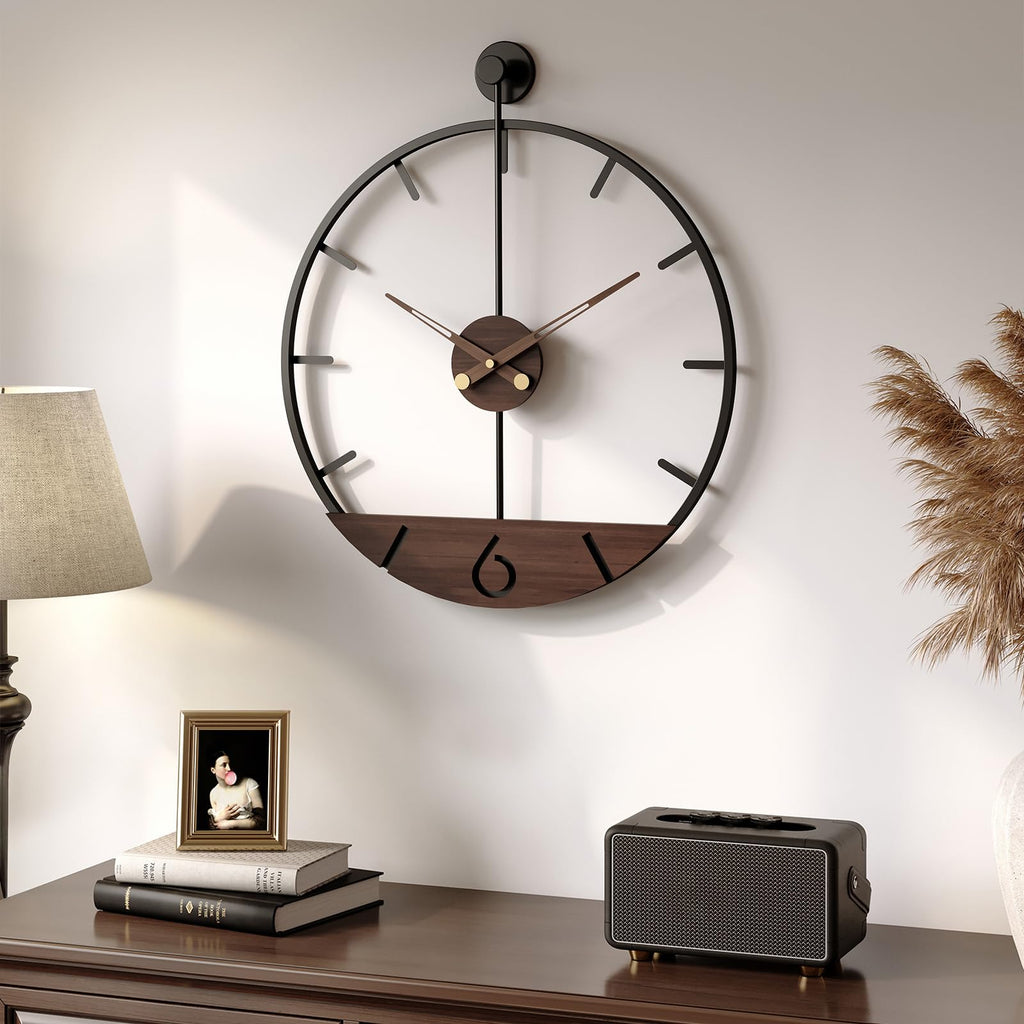 Large Wall Clock 30 Inch Modern Farmhouse Wall Clock