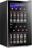 26 Bottle 130 Can Wine Cooler/Cabinet Beverage Refrigerator Mini Wine Cellar Bee
