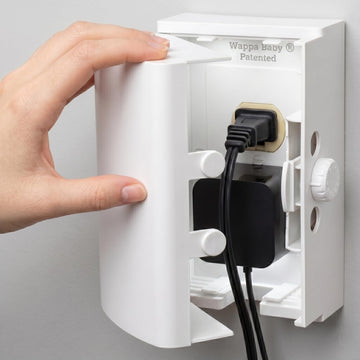 Outlet Cover BOX Baby Proofing (1-Pack) Patented Dual-Lock for Much Better Toddler Proofing, Easy Operation, Simple 3