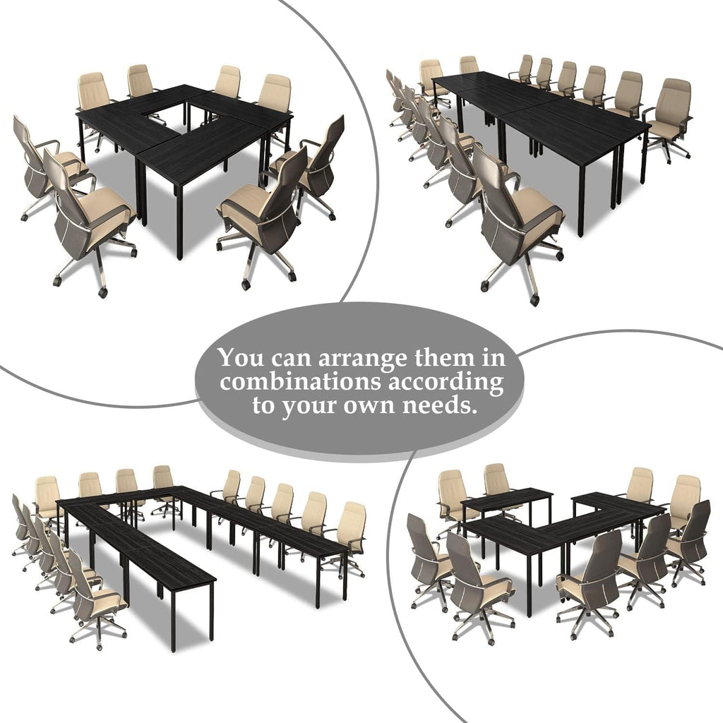 Conference Tables 23ft Office Computer Desk for Meeting Room Study Writing Printer Podcast Table for 24 People Modern