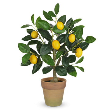 Artificial Potted Plants Small Fake Lemon Tree Artificial Lemon Tree in Pot