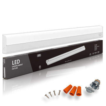 36" Hardwired Under Cabinet Lighting, 3000K Warm White, ETL 1550lm Dimmable