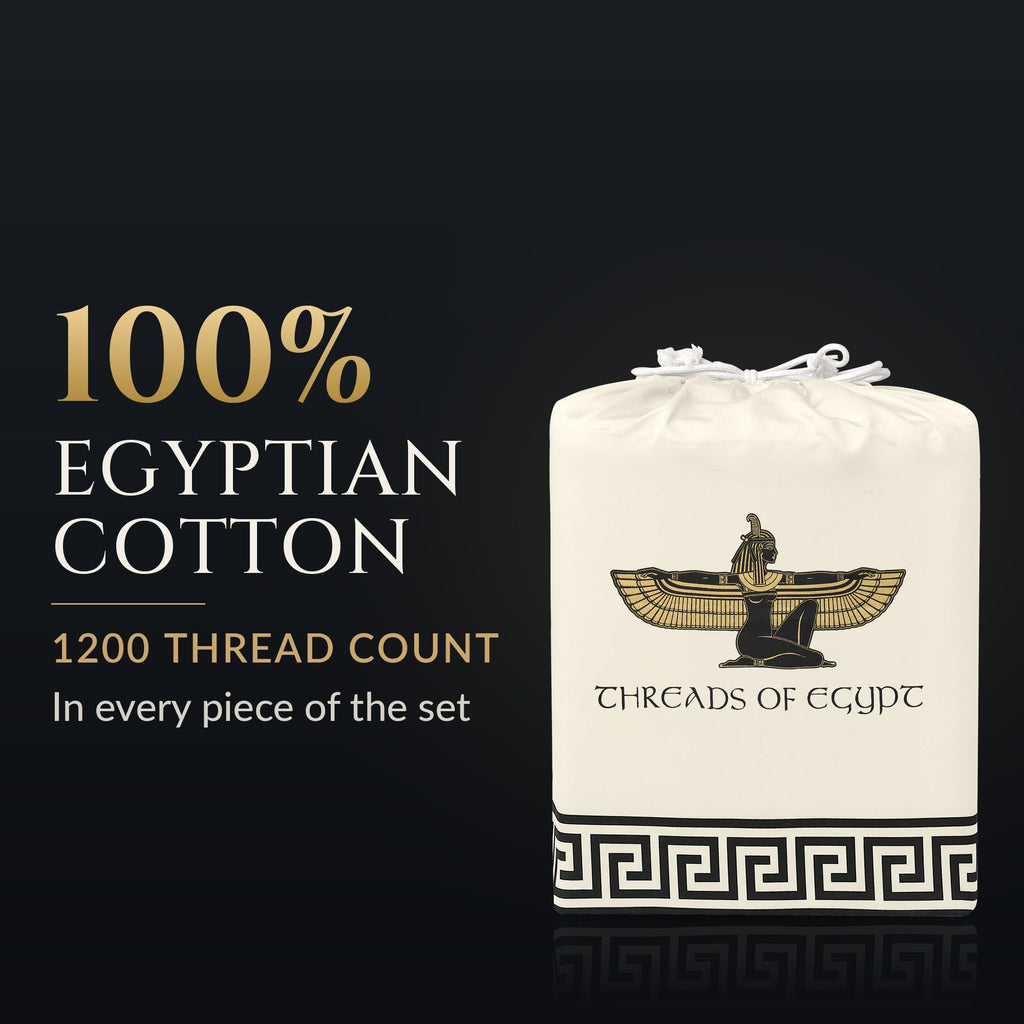 Heavyweight Egyptian Cotton Sheets, Split King