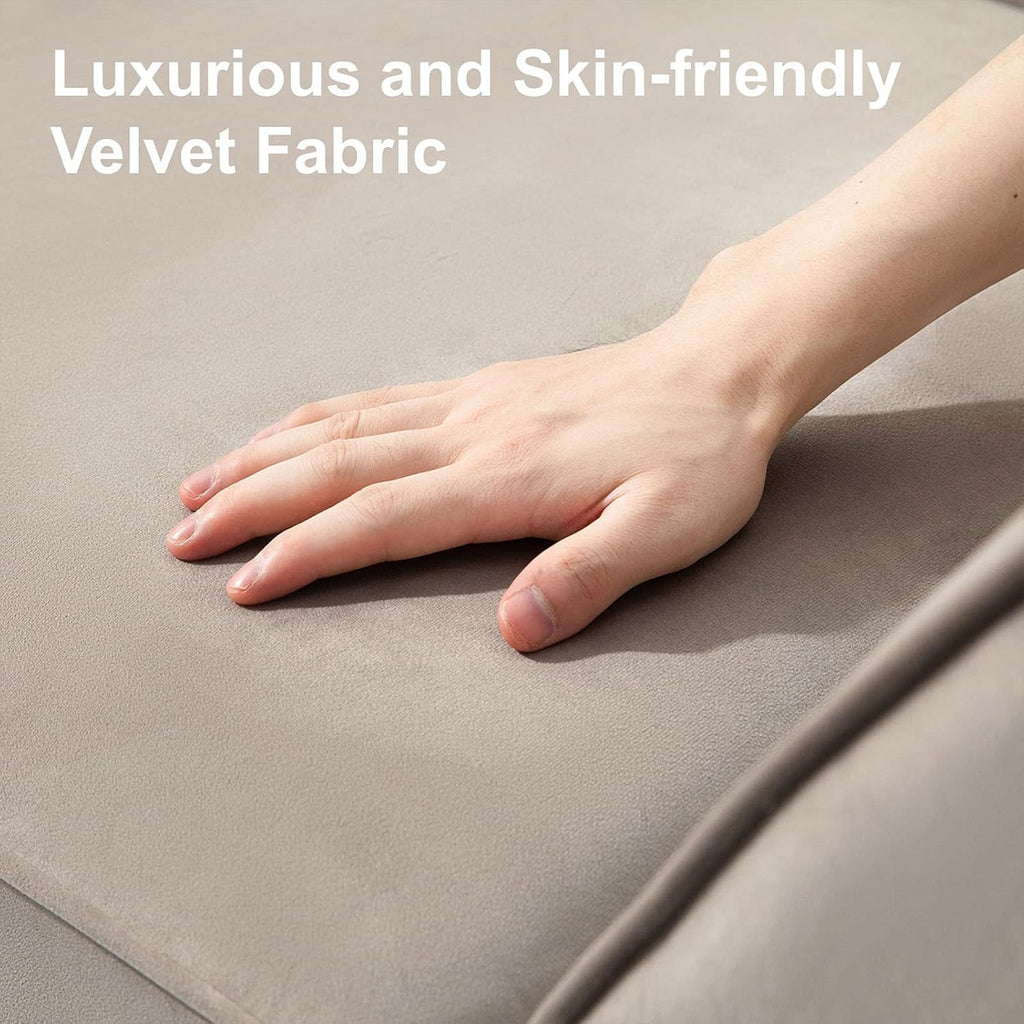 Modular Sectional Sofa with Ottoman Velvet L Shaped Corner Sofa Set Convertible Sectional Sofa with Chaise Velvet