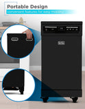 18-Inch Portable Dishwasher, 8-Place Setting Capacity, Mobile Dish Washer with 6 Wash Programs, LED Display