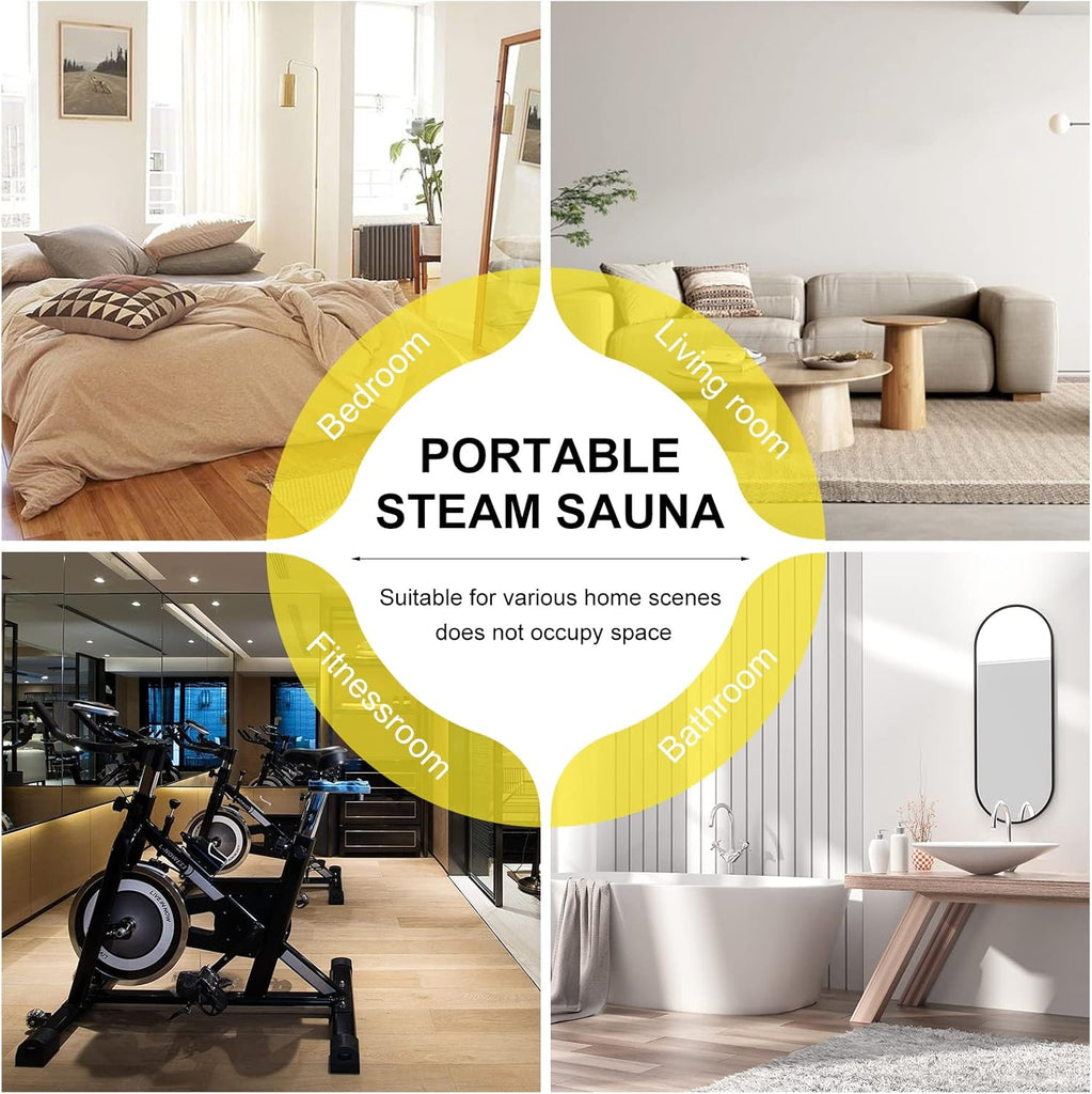 Oversize Full Body Steam Sauna for Home Spa