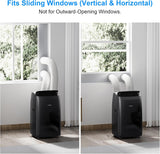 Dual Hose Portable Air Conditioner, [2026 Upgraded] Full DC Inverter Compressor, Energy-Saving 13.6 CEER