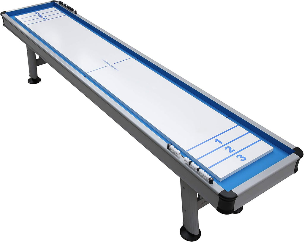 12' Outdoor Shuffleboard Table with 20" Playfield