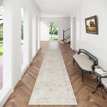 Runners for Hallways Kitchen Runner Rugs: 2'x 10' Washable Runner Rug Boho Non Slip Long Floor Rug w