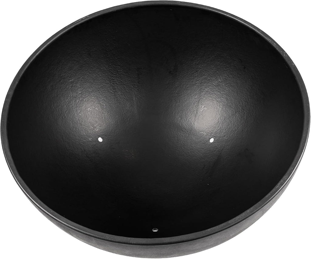 36" Massive Outdoor Solerno Garden Planter, Made from 100% Recycled Material, Weather-Resistant, Black - Durable